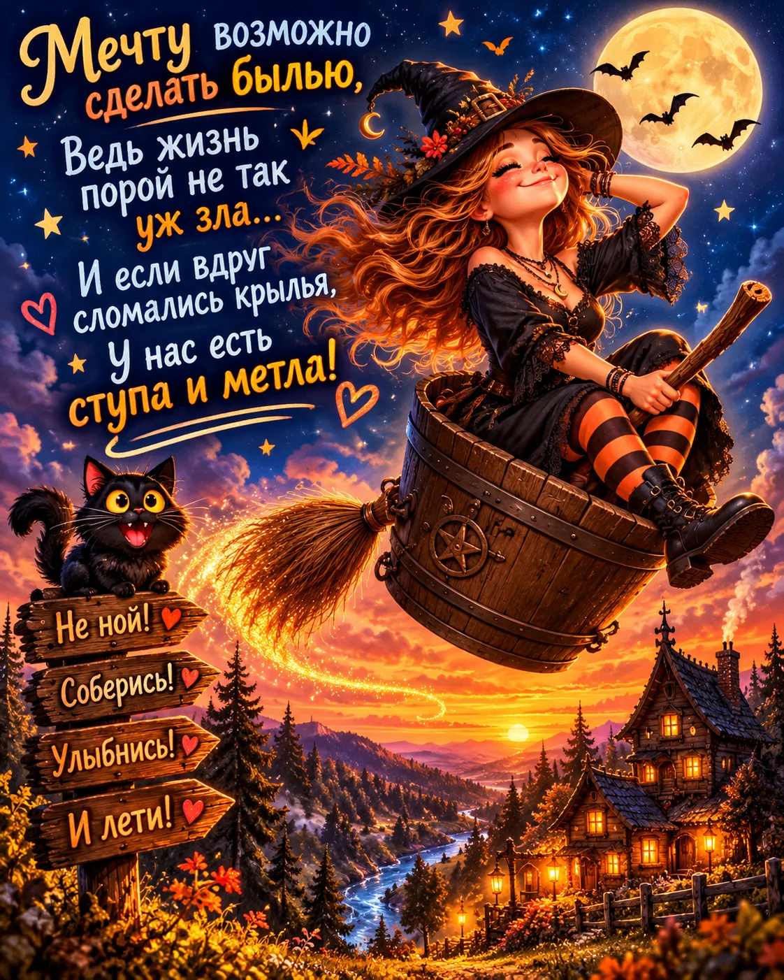 🧙‍♀️ В моём возрасте полёт фантазии уже не остановить! Особенно когда представляю, что...
