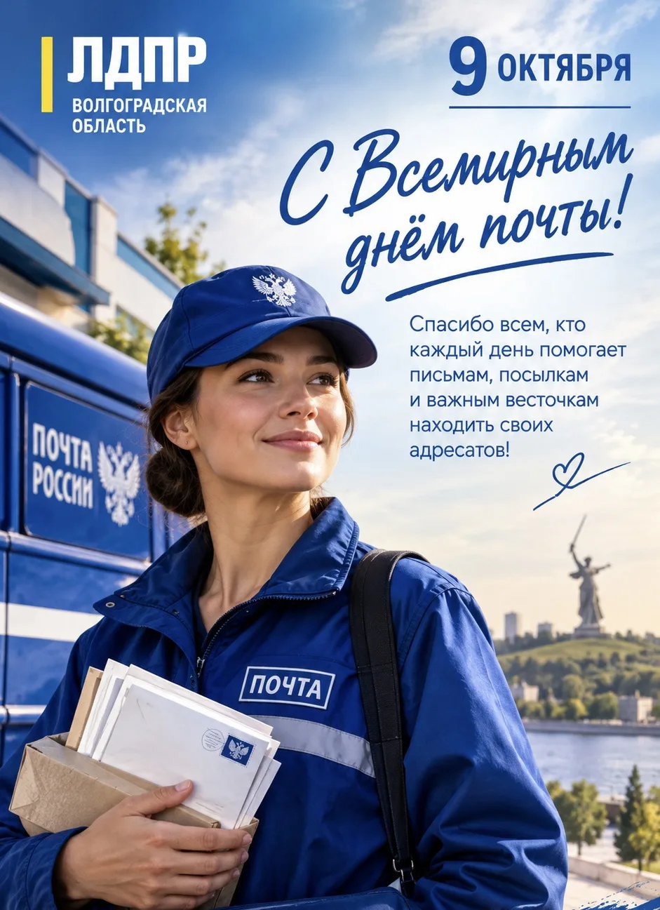 📮 Сегодня поздравляем всех, кто каждый день помогает письмам, посылкам и важным весточ...