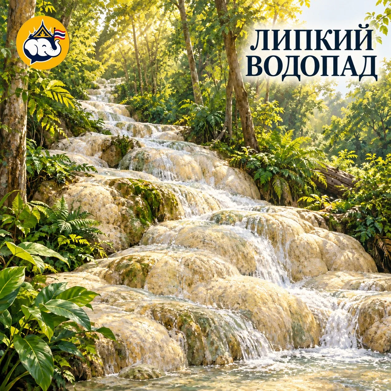 🇹🇭 Почему водопад Буа-Тонг называют липким?
