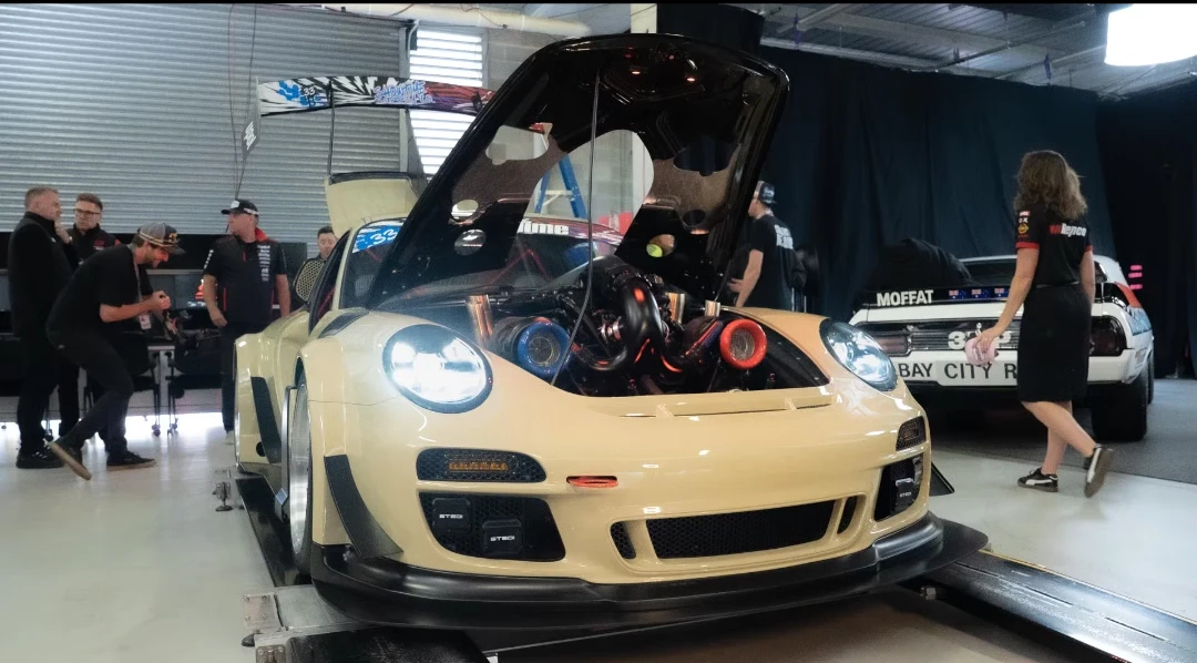 🛞 Немецкая экзотика: переднемоторный Porsche на 1200 сил