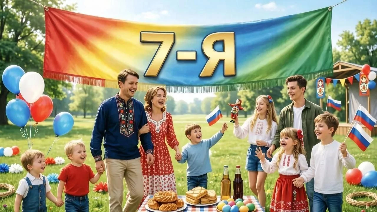 📌Конкурс-фестиваль «7-Я» для многодетных семей