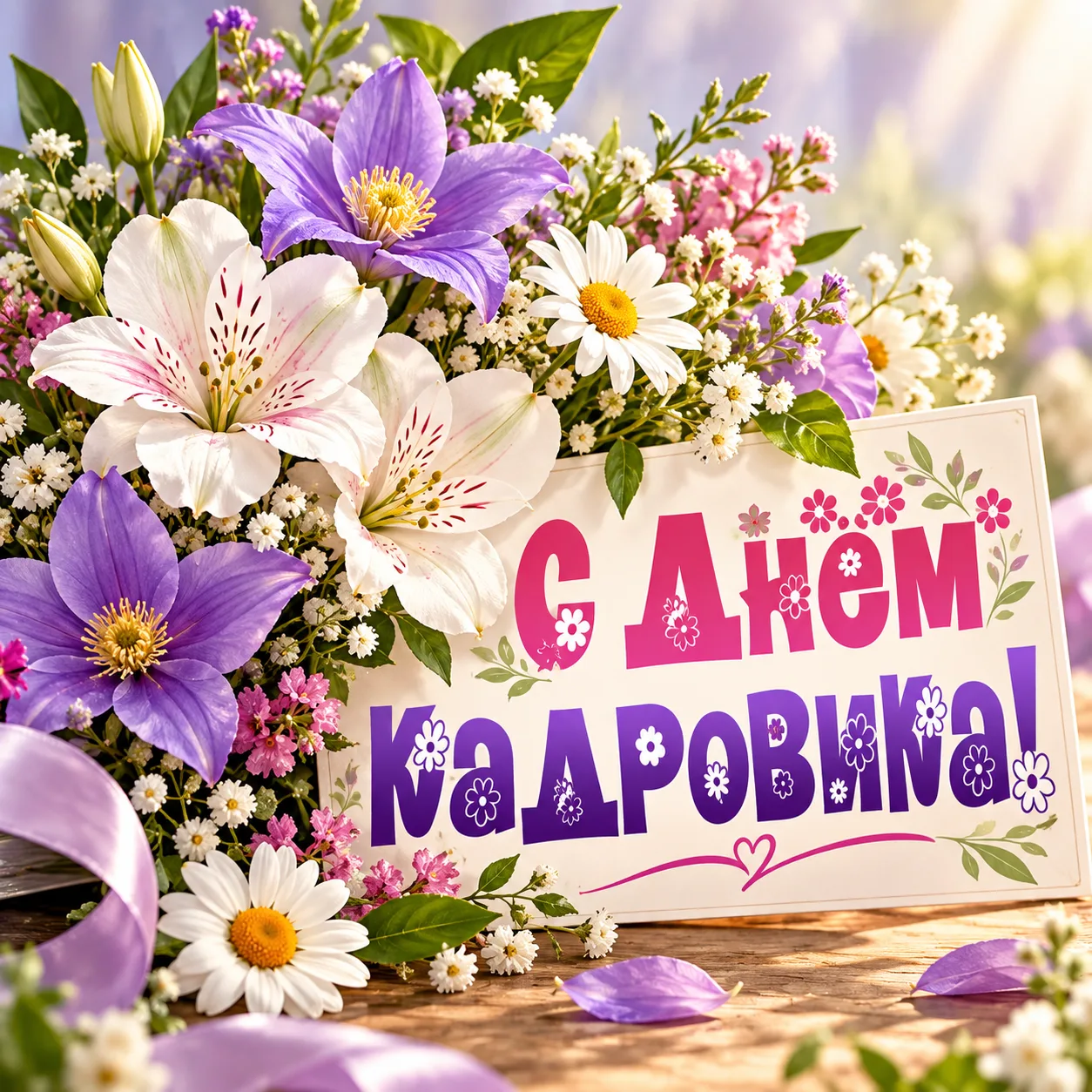 С Днём кадрового работника! С Днём кадровика! 💫