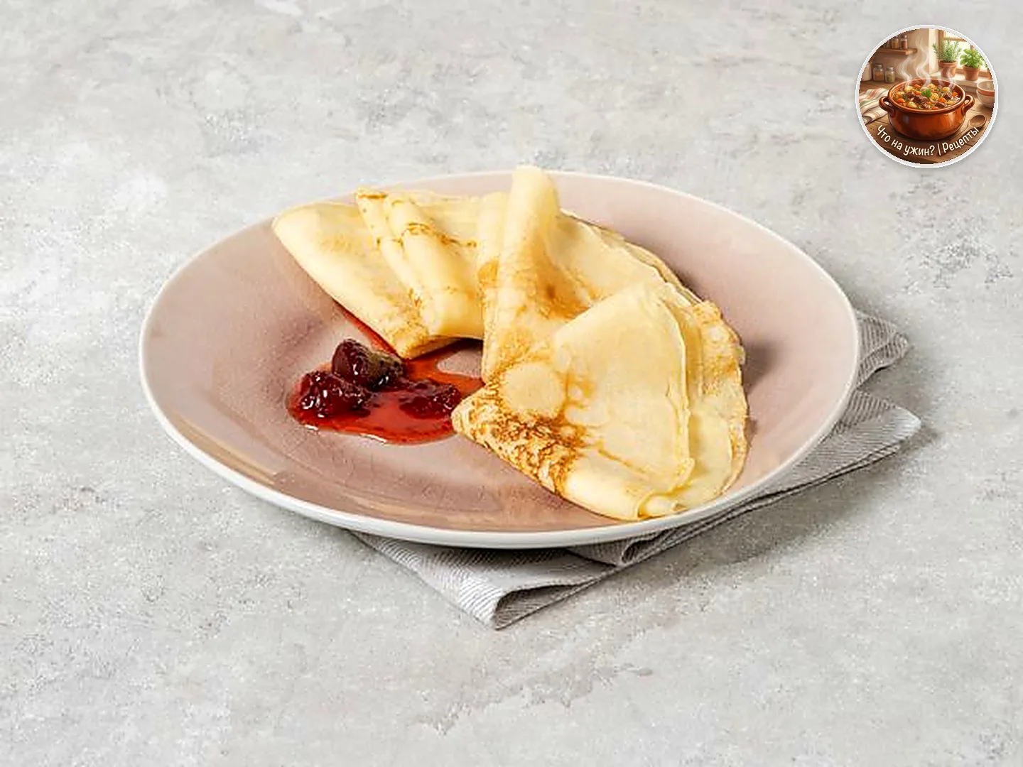 🍲 Блины на молоке и сливочном масле