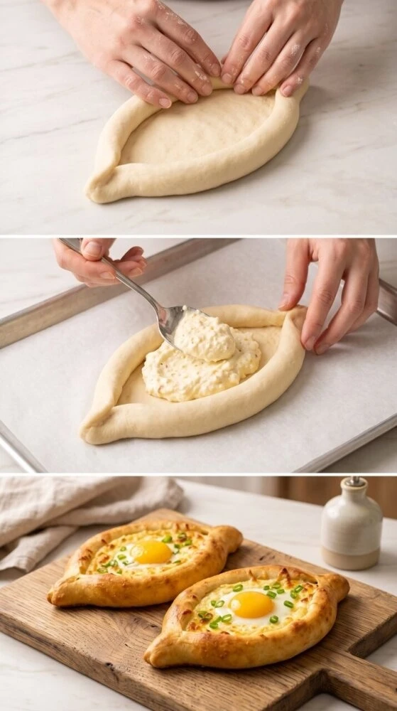 🧀 ХАЧАПУРИ ПО-АДЖАРСКИ