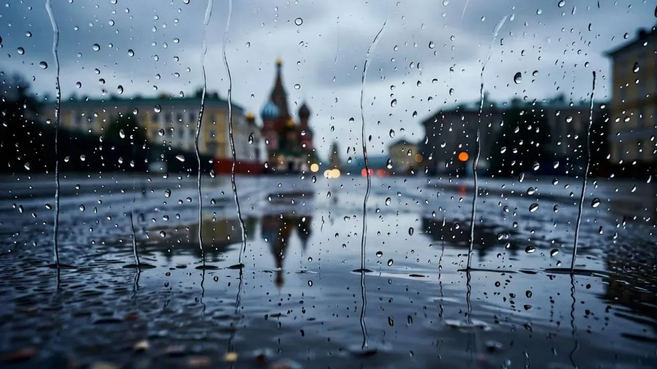 🌧️ Сильный дождь надвигается на Москву