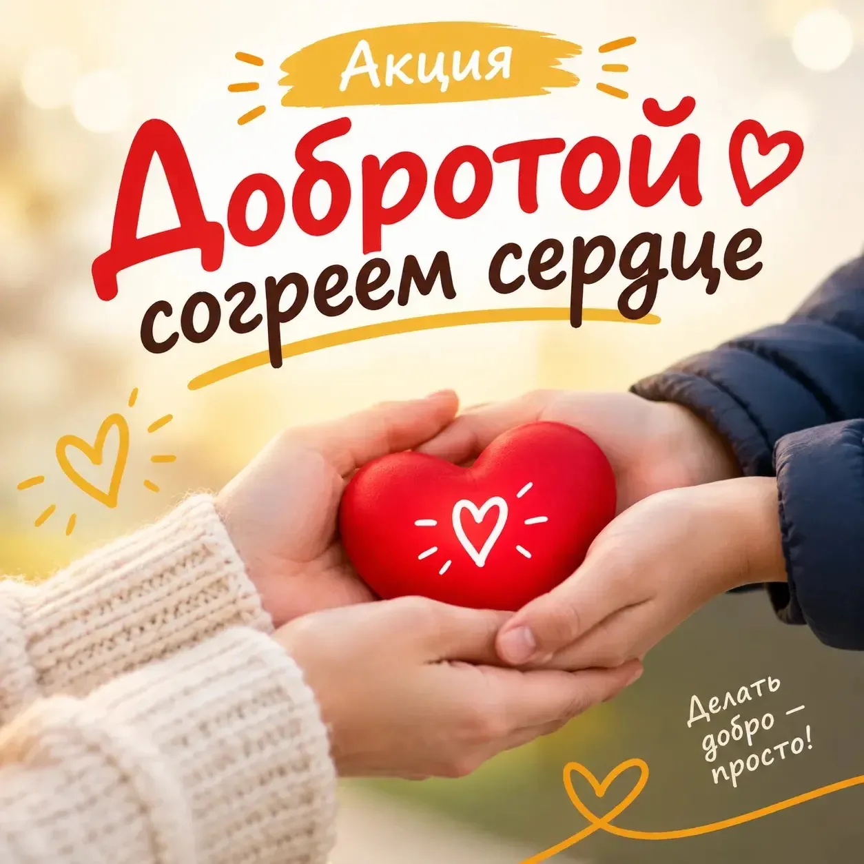🍂 «Добротой согреем сердце» — старт дан!