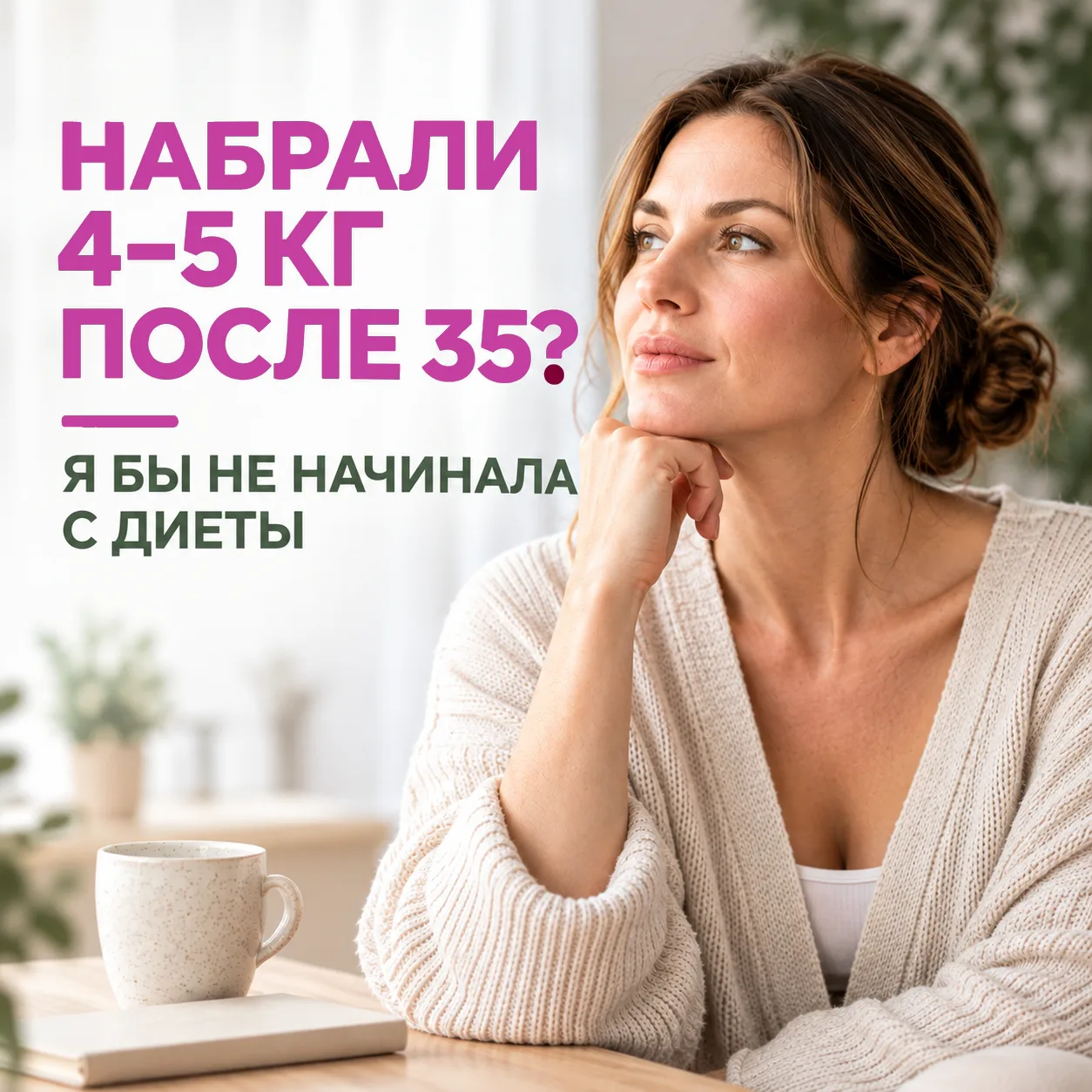 📌 НАБРАЛИ 4–5 КГ ПОСЛЕ 35?