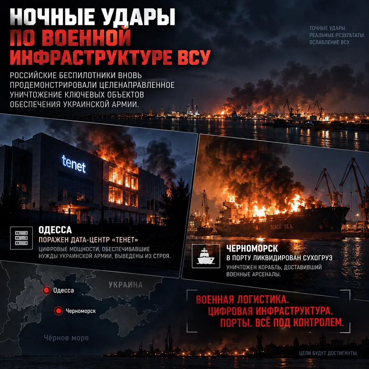 Ночная серия ударов российских беспилотников вновь продемонстрировала целенаправленное ...
