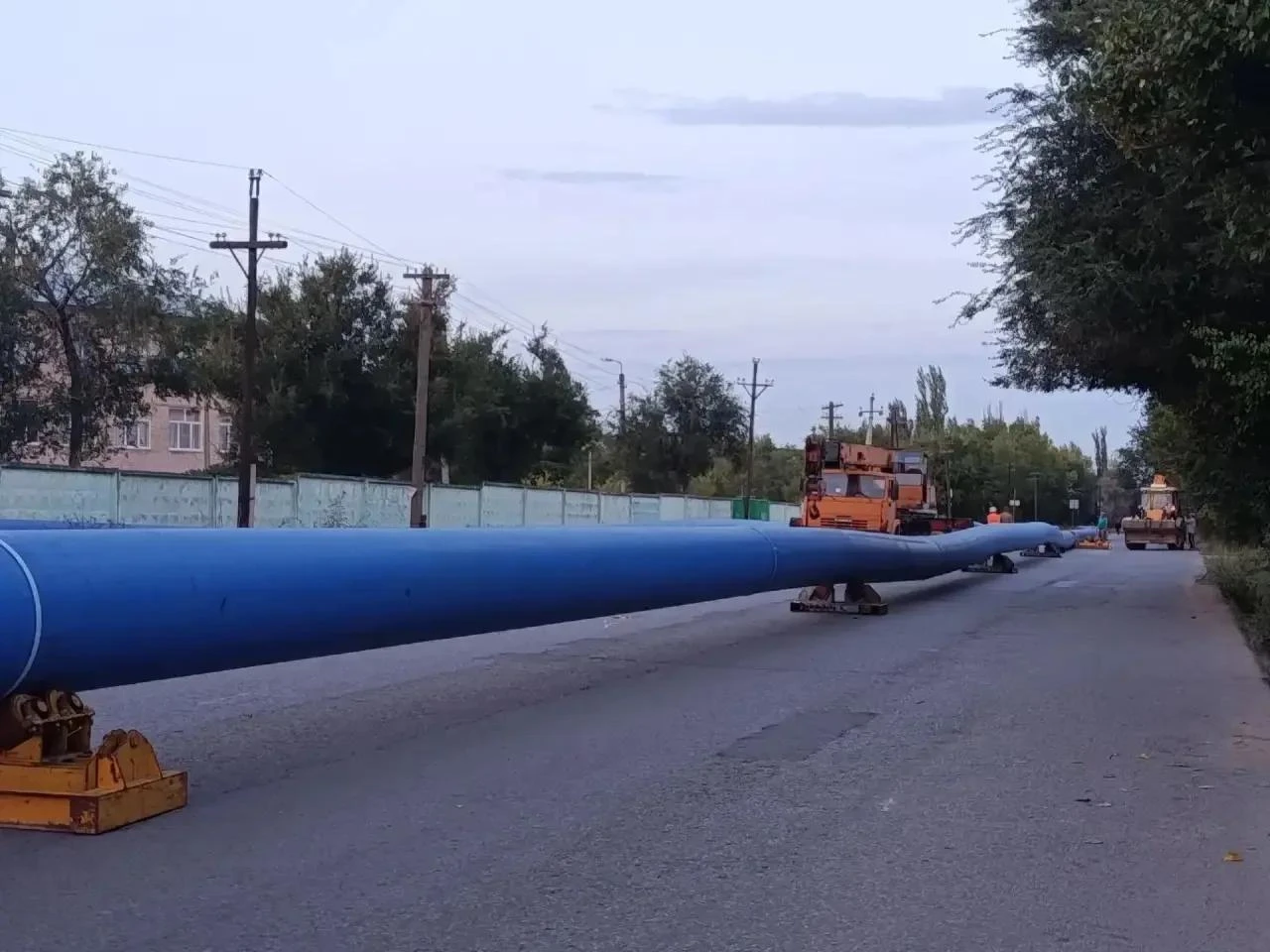 Под Волго-Донским каналом в Волгограде протянули новые канализационные трубы