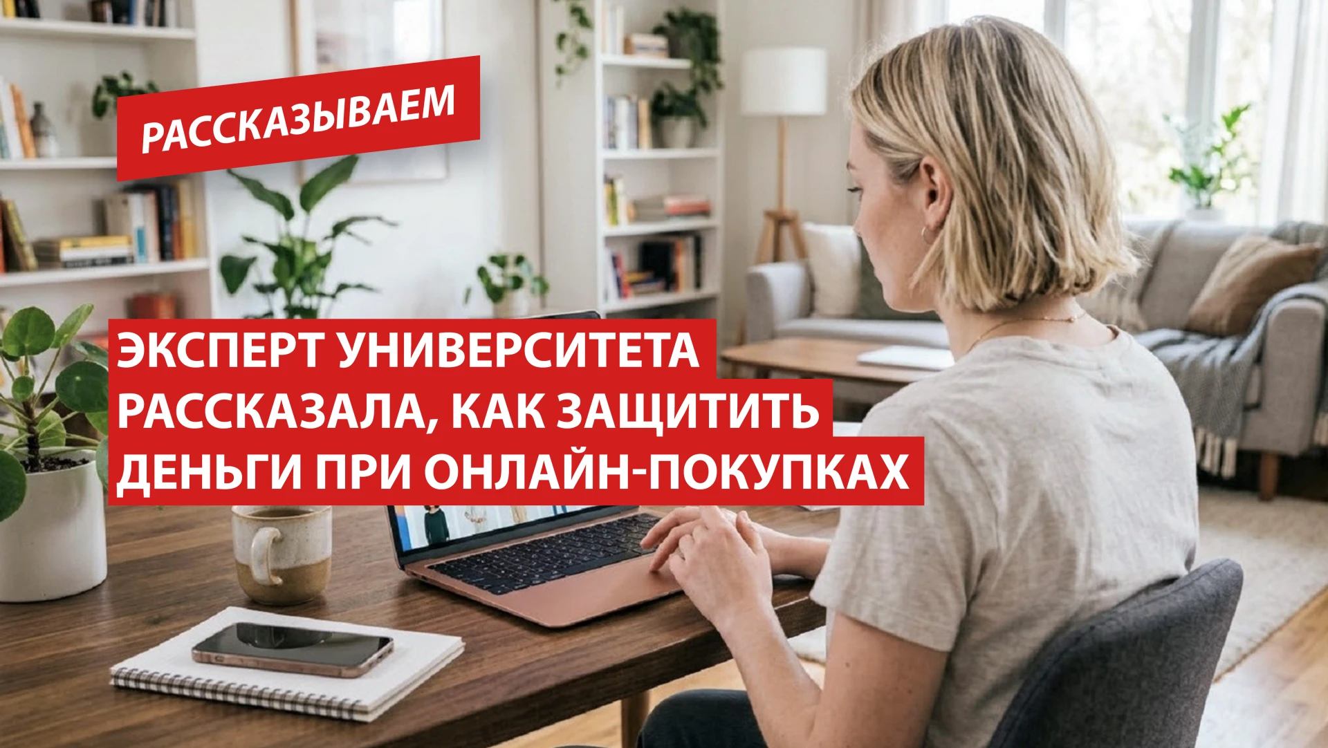 Эксперт Герценовского университета рассказала, как защитить деньги при онлайн-покупках