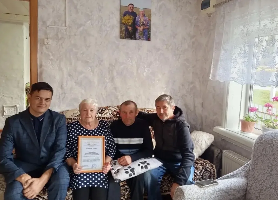 В Омарском сельском поселении Мамадышского района отметили двойной «изумрудный» юбилей ...