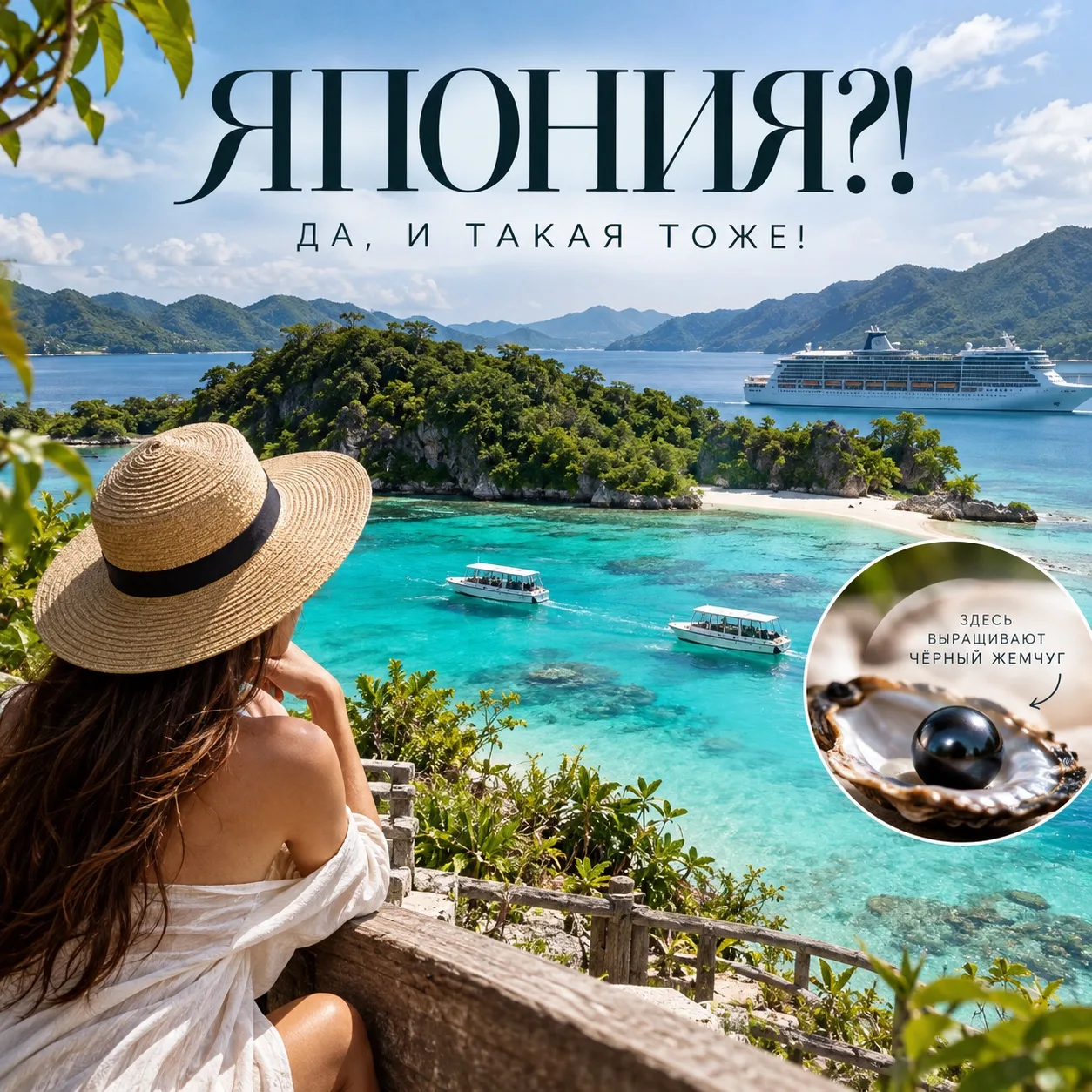 🇯🇵 СТОП, ЭТО ТОЧНО ЯПОНИЯ?! ПАЛЬМЫ, БИРЮЗОВАЯ ВОДА И ЧЁРНЫЙ ЖЕМЧУГ?! 😂🌴