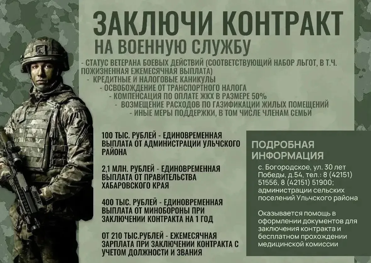 🇷🇺Военная служба по контракту