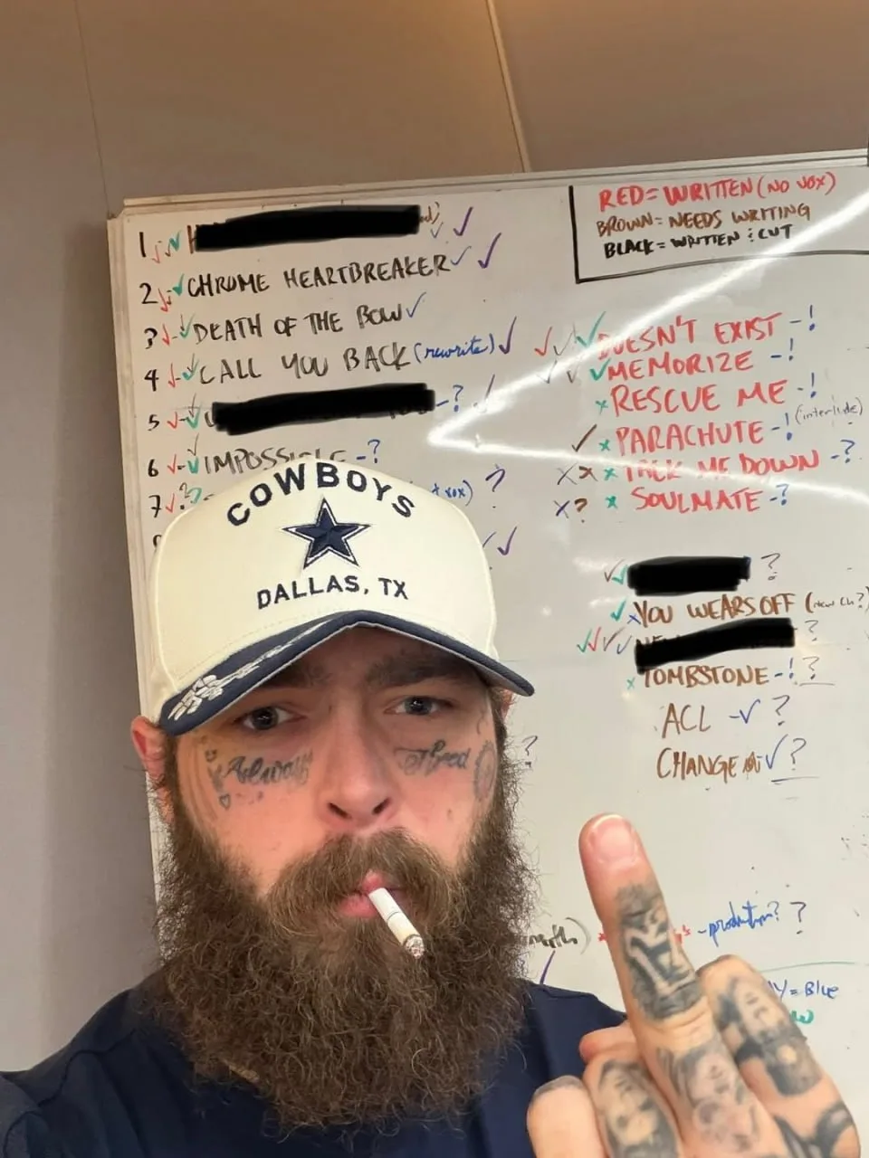 🔥 Post Malone рассказал о работе над своим новым альбомом, в котором, как ожидается, б...
