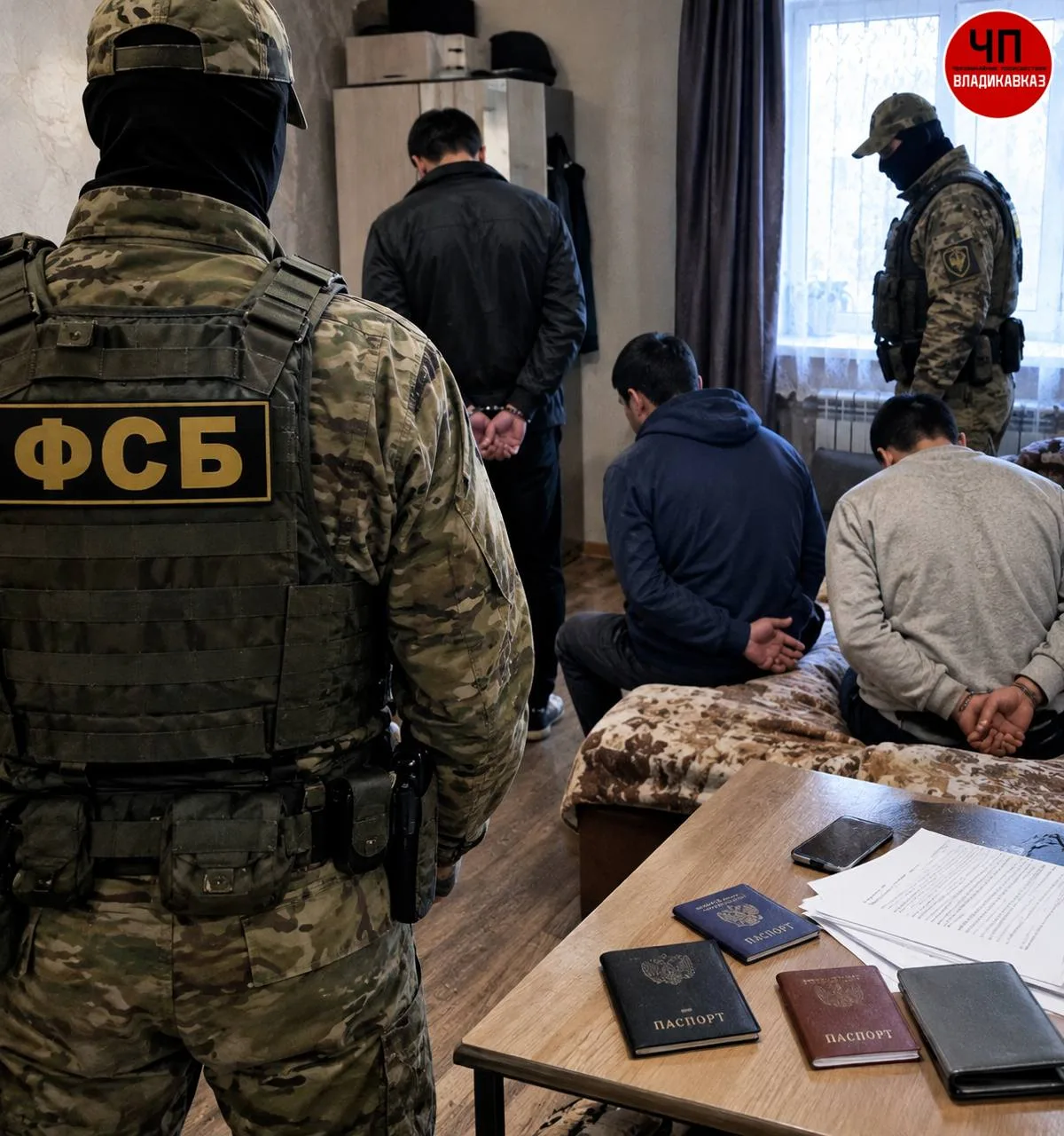 ⚡️Трое иностранных граждан незаконно прибывали в Северной Осетии