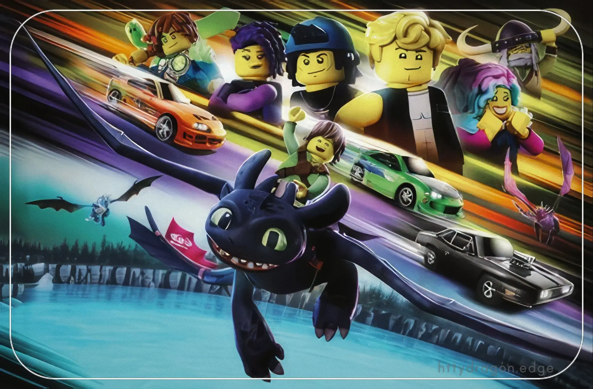 🎬 Иккинг и Беззубик встретились с «Форсажем» в LEGO DREAMZzz