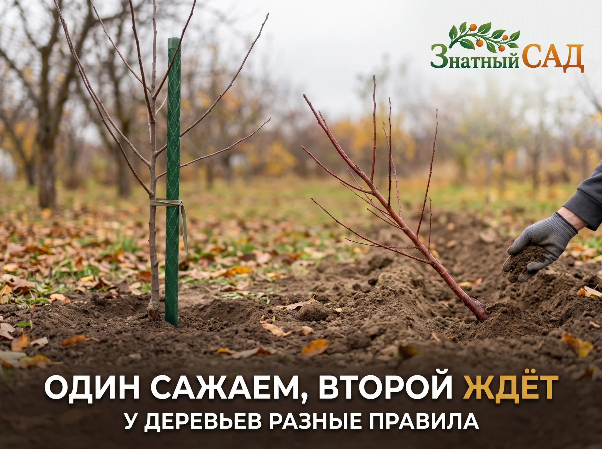 🍑 ЯБЛОНЮ САЖАЮТ ОСЕНЬЮ, А АБРИКОС НЕТ