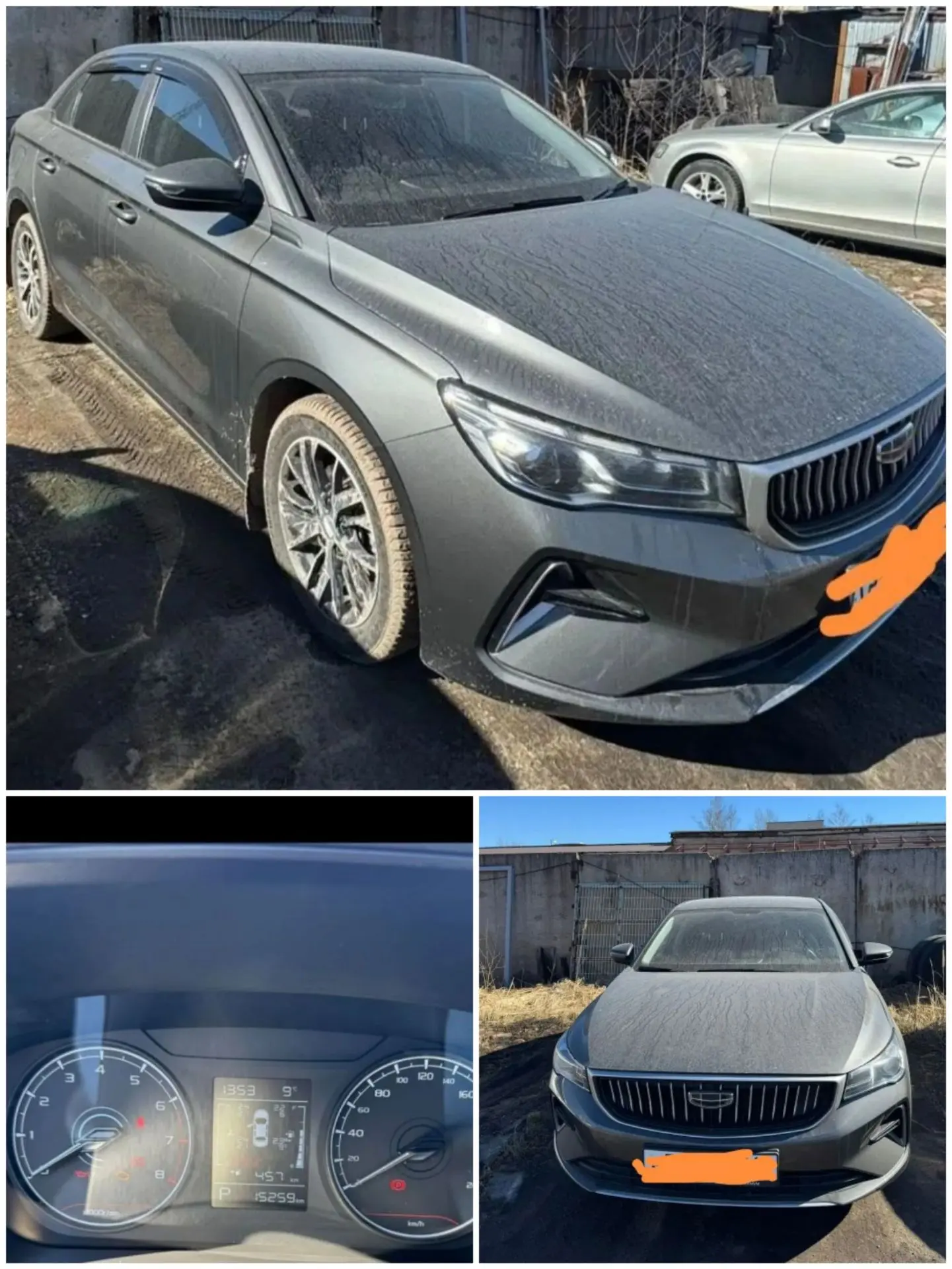Продам GEELI EMGRAND 2024г, пробег 15259км, бензин, автомат. Мощность двигателя 1.5, не...