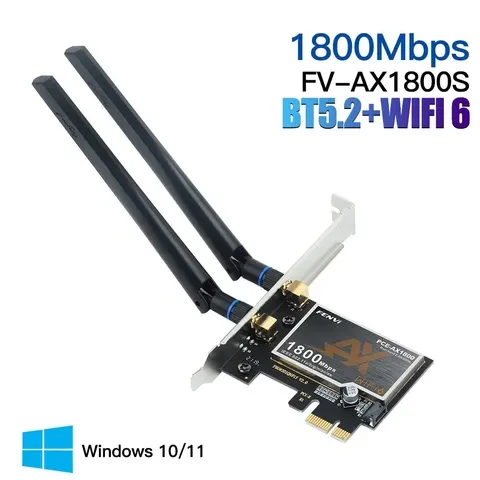 Wi-Fi 6 адаптер FENVI AX1800