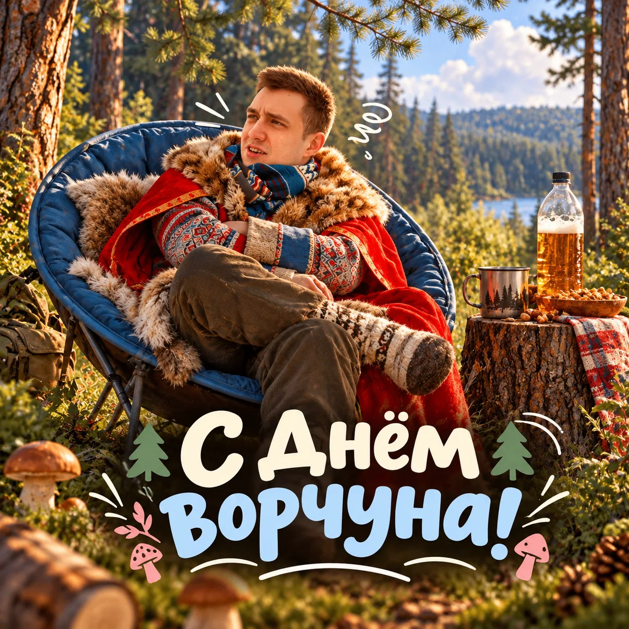 😄 Сегодня День ворчуна.