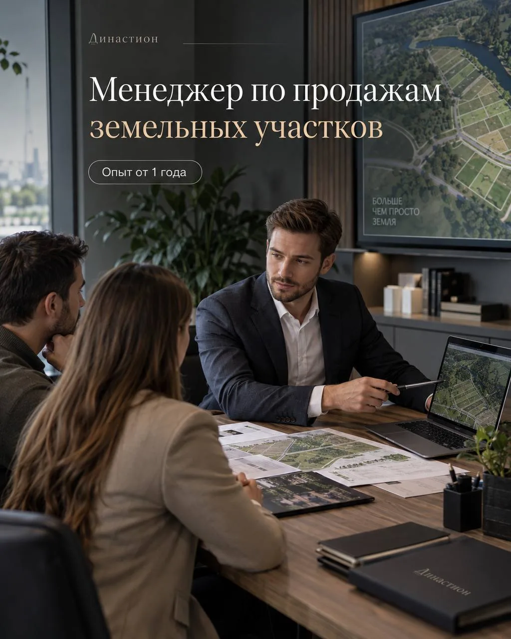 МЕНЕДЖЕР ПО ПРОДАЖАМ ЗЕМЕЛЬНЫХ УЧАСТКОВ