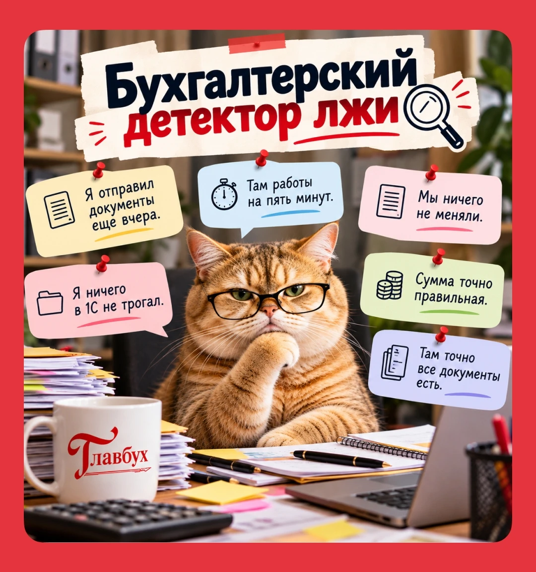 Есть фразы, после которых бухгалтер сразу чувствует: что-то здесь не так… 😅