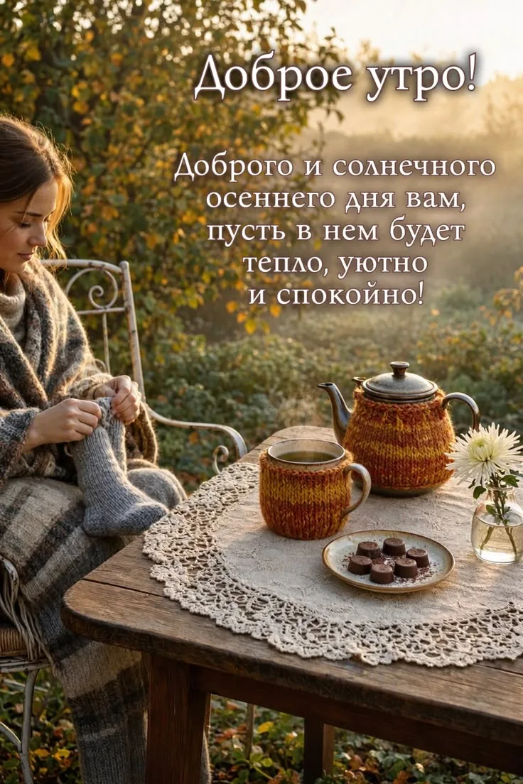 С добрым утром ☺️☕🧶