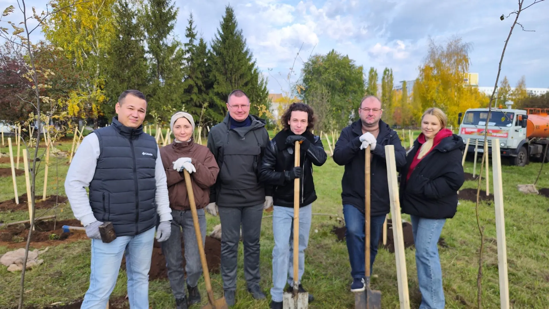 150 деревьев — вклад в зелёное будущее города! 🌳