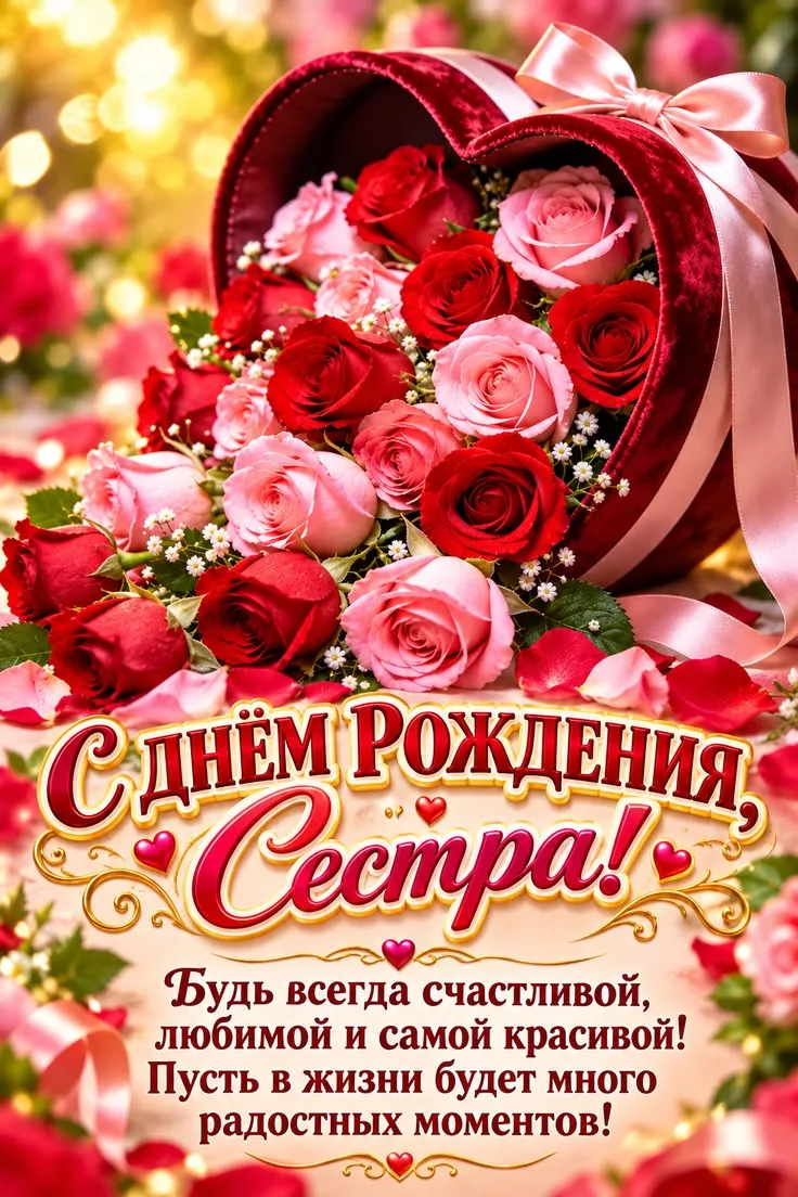 #сднёмрождения #сестра