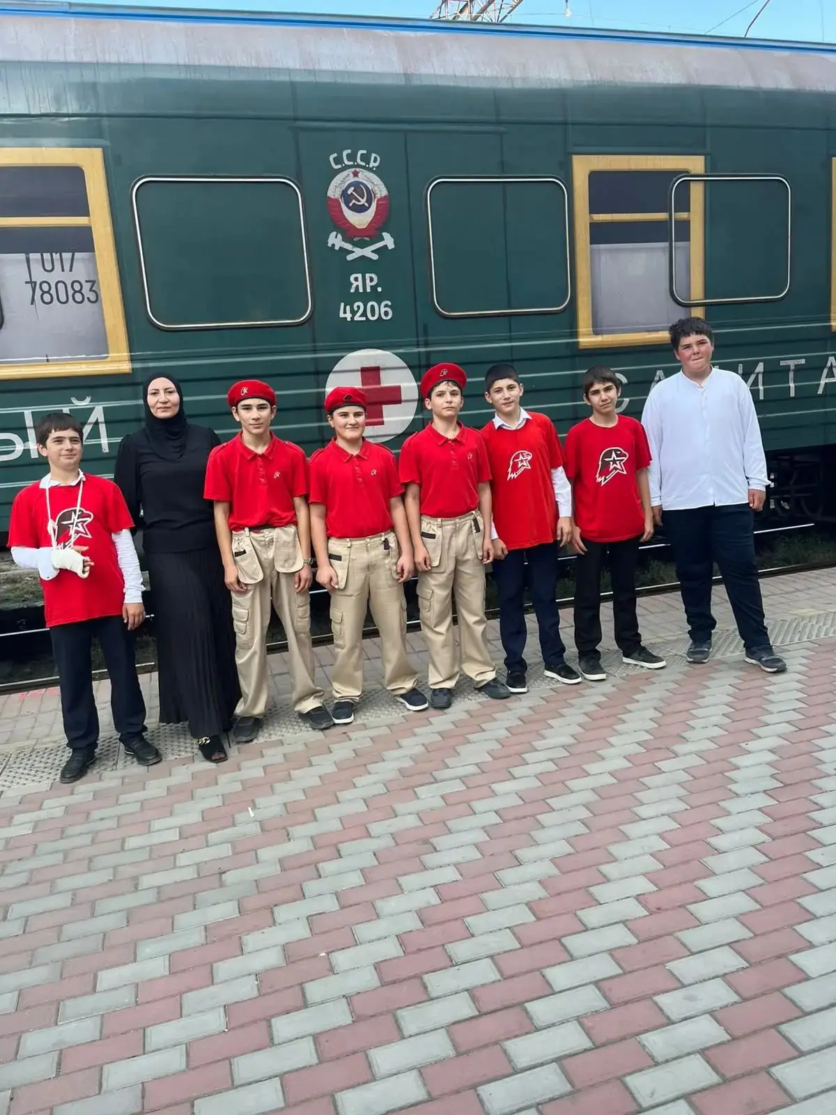 🚂 Учащиеся СОШ № 44 посетили «Поезд Победы»! 🇷🇺