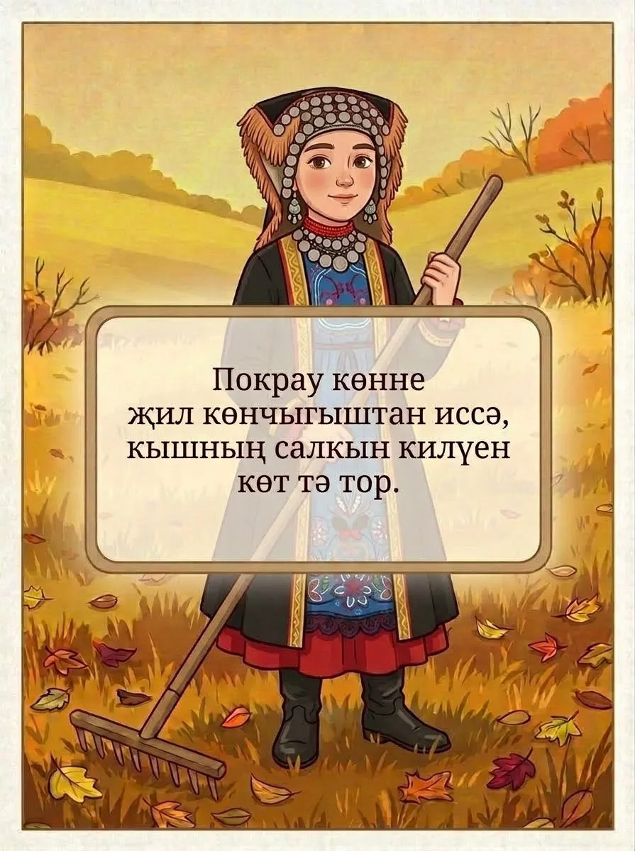 Керәшеннәрдә Покрауга бәйле төрле ышану-юраулар, сынамышлар күп! 🍂 Гомер-гомергә халык...