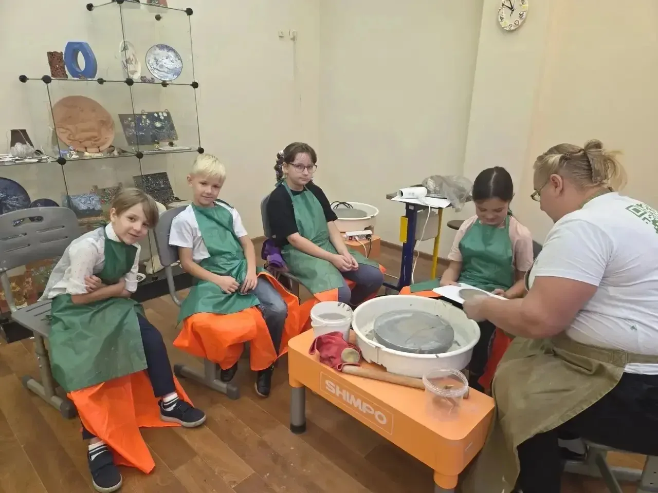 ✨Наши юные гончары✨