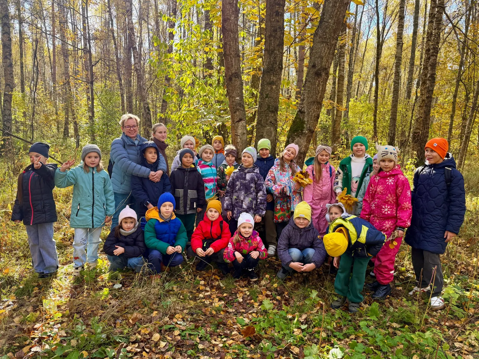 Золотая осень у водоёма «Юбилейный»: как прошёл наш поход! 🍂🍁