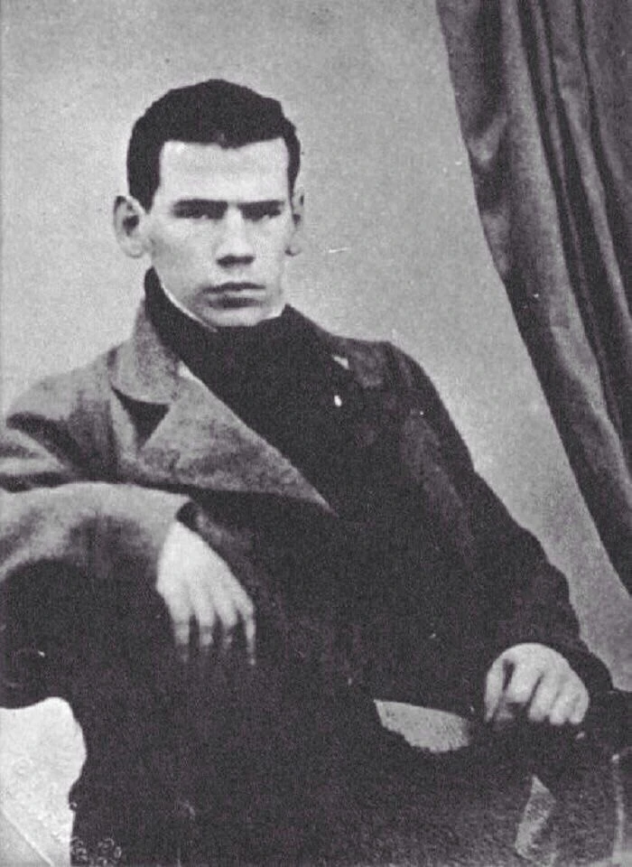 Молодой Лев Толстой, 1848 год