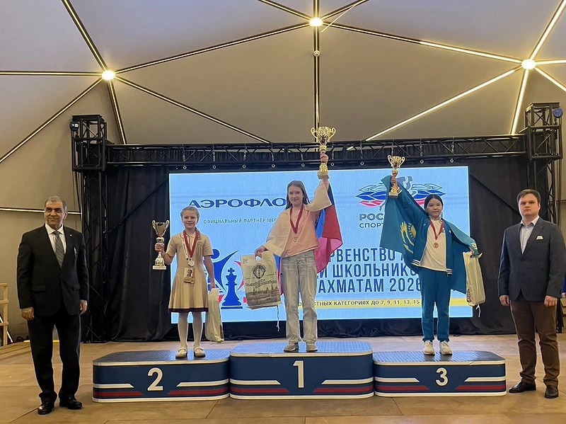 ♟️Приморская школьница стала вице-чемпионкой Азии по шахматам