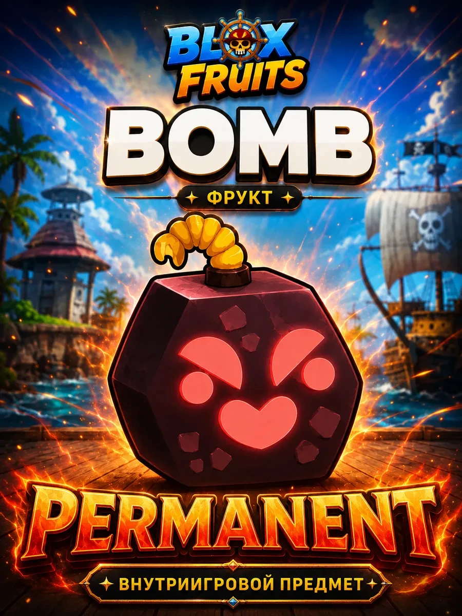 ПЕРМАНЕНТ Роблокс Blox Fruits Bomb Roblox