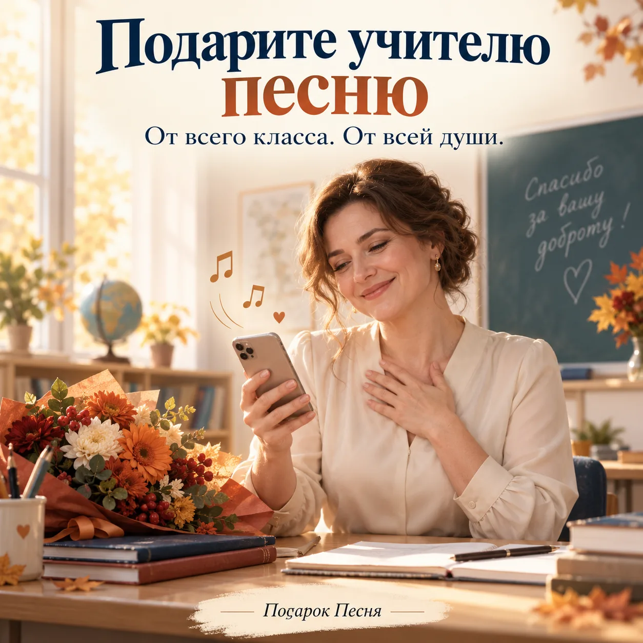 Песня для любимого учителя ❤️
