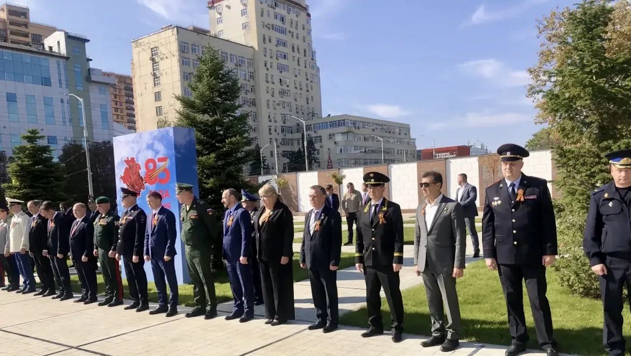 Руководитель ГУФССП Кубани приняла участие в торжественной церемонии в честь 83-й годов...