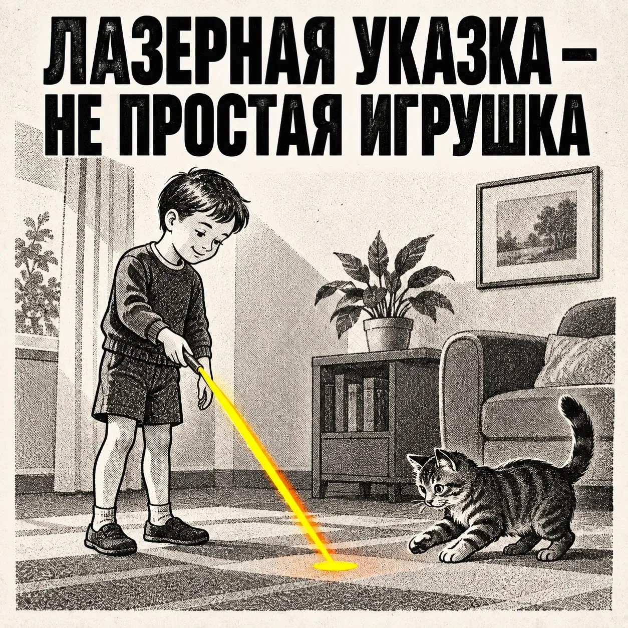🔦 Луч, который может натворить бед