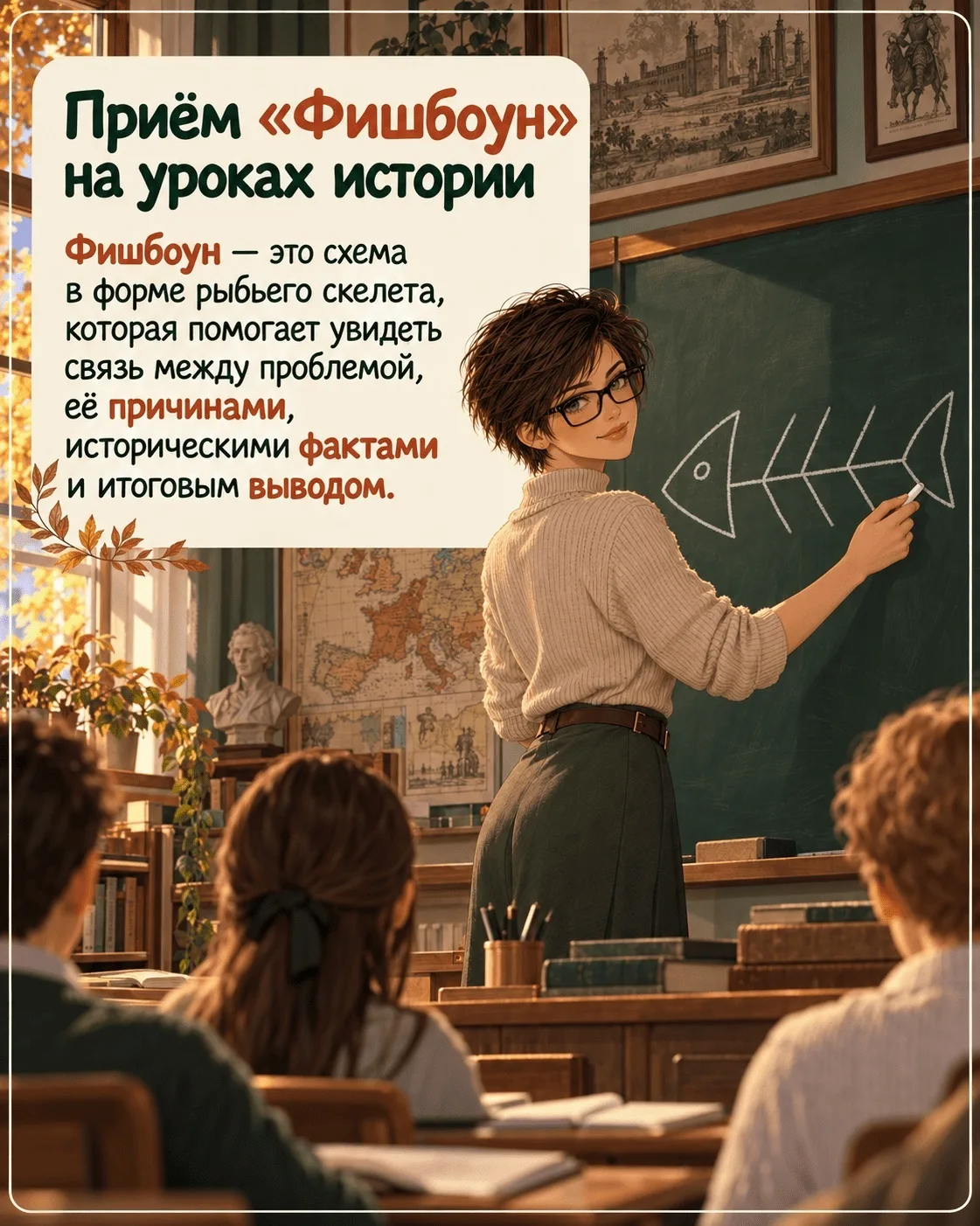 Бланк-шпаргалка для работы на уроке ⬇