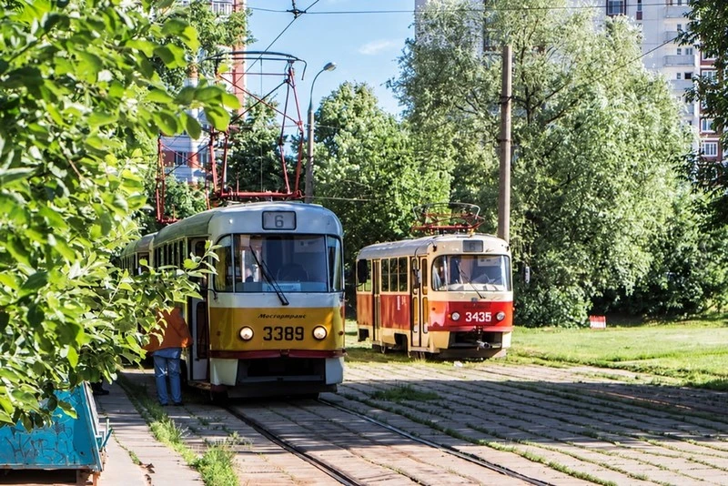 🚋 Трамвай «Чебурашка» ходил по Шестёрке