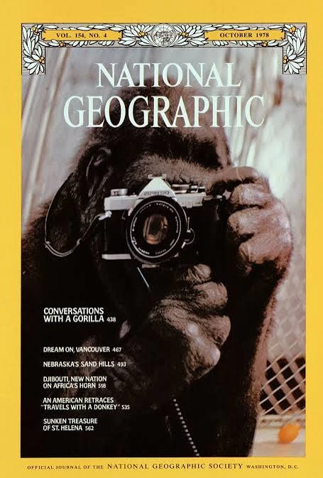 #обложкадня от National Geographic за октябрь 1978.
