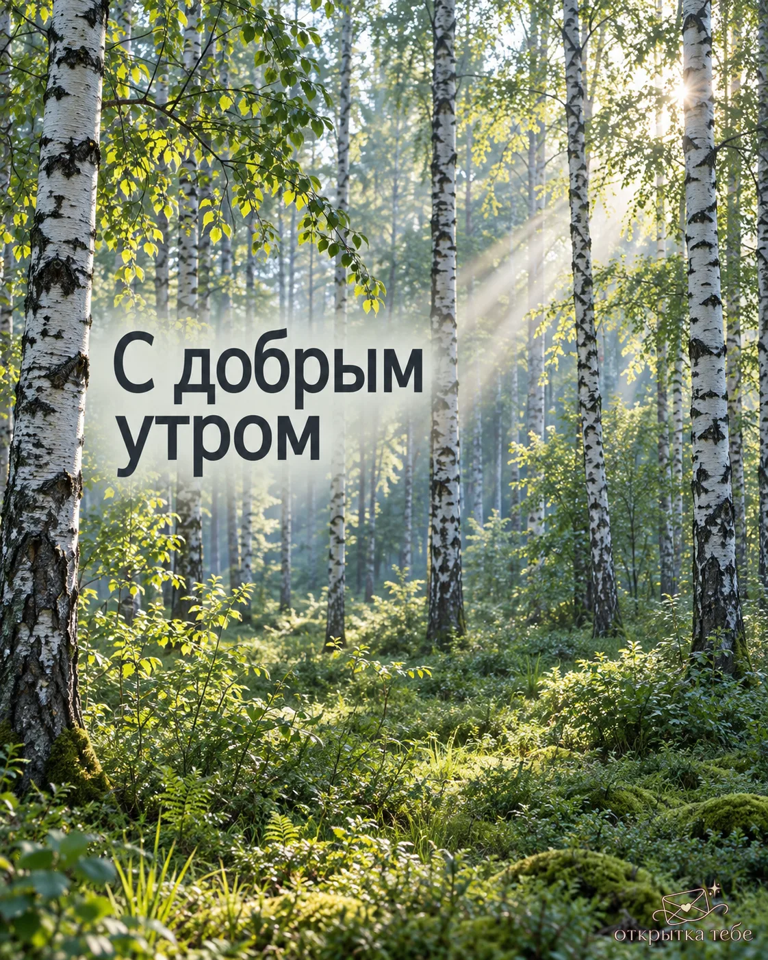 Пусть начало дня будет спокойным.