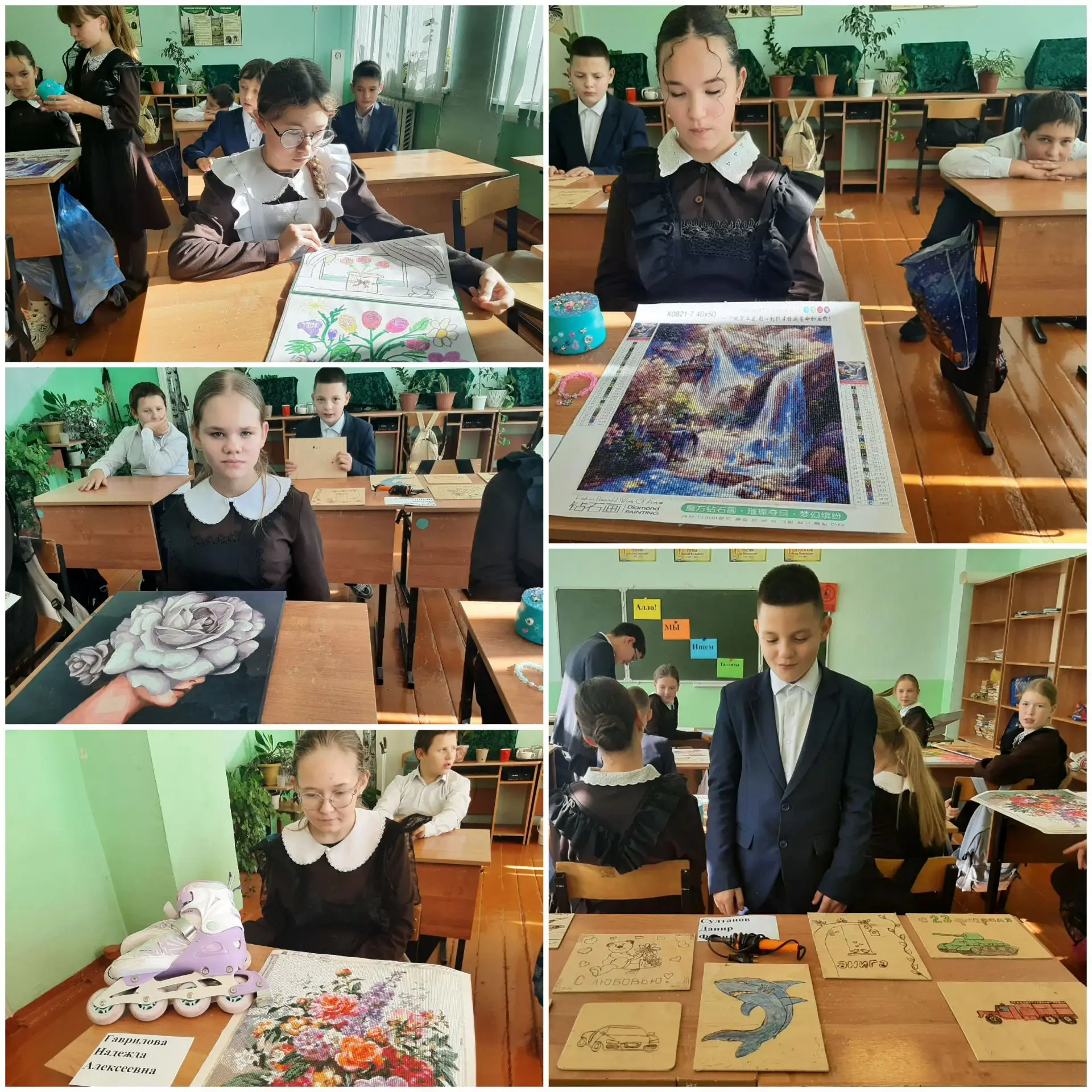 В школе прошел классный час «Алло, мы ищем таланты!»