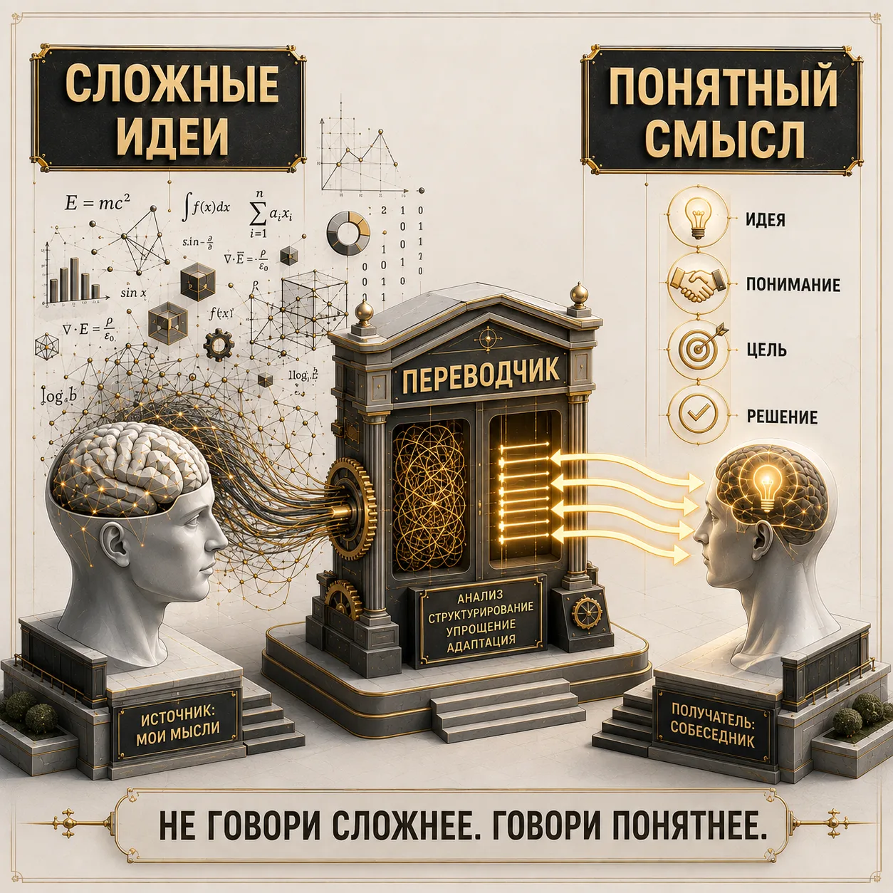 Коммуникация — это не про «какой я умный». Это про «как тебе понятно». 🤝