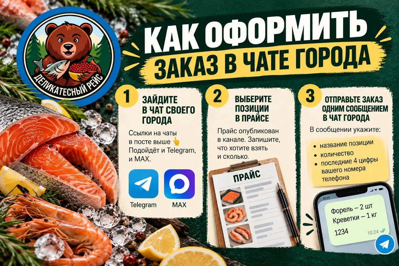 ✏️КАК ОФОРМИТЬ ЗАКАЗ: 3 ШАГА