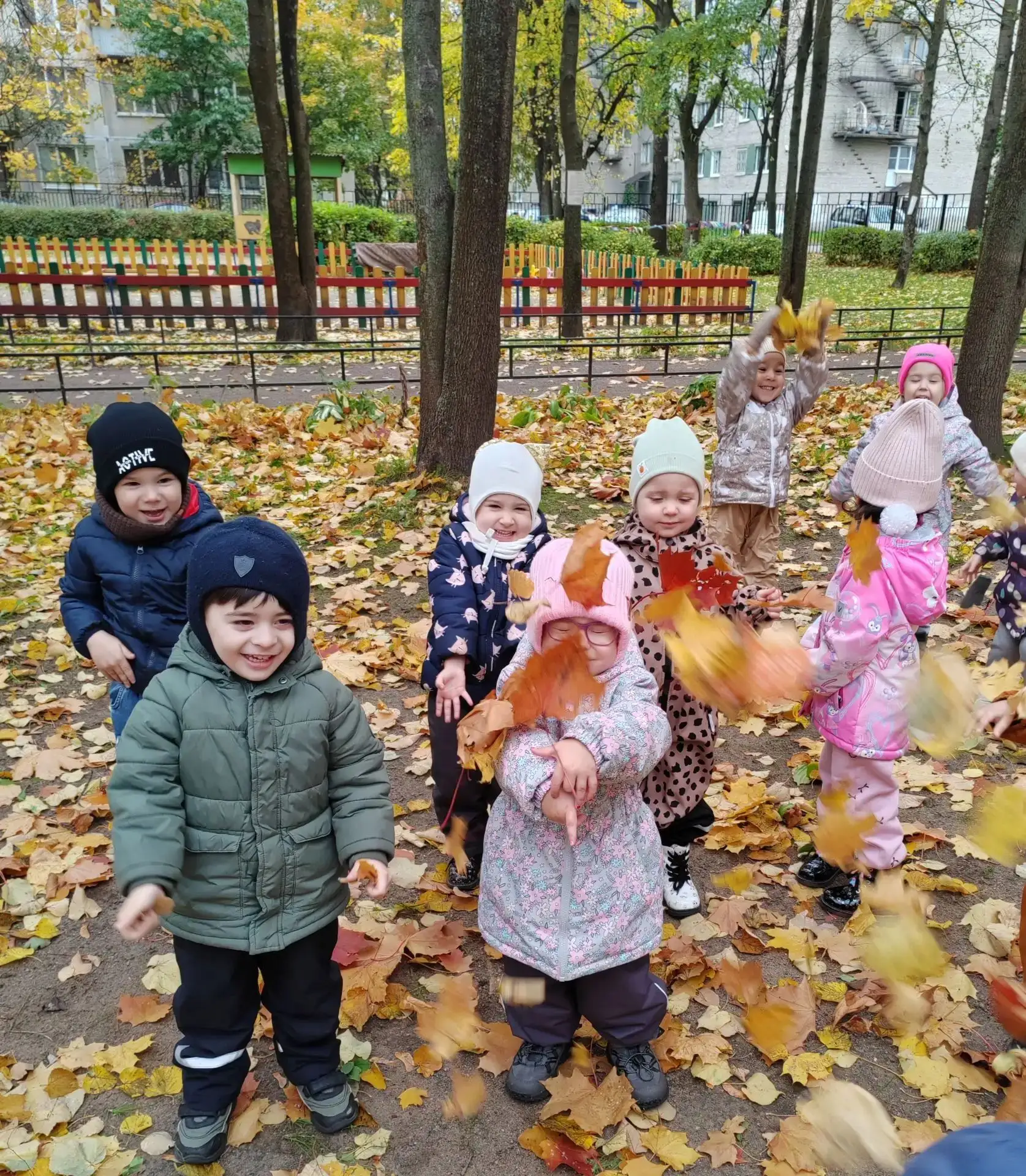 🍁 Осенний переполох в младшей группе! 🍁