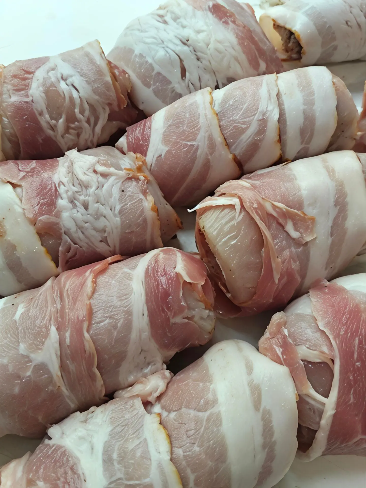 Куриные рулетики с беконе с сыром😋