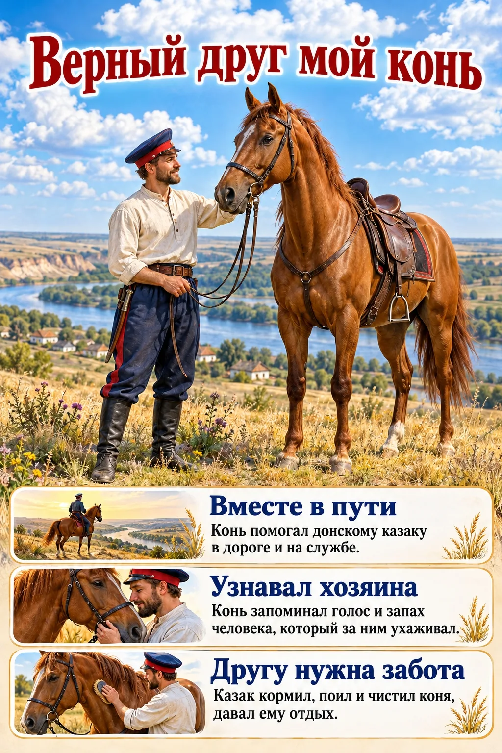 🐴 Верный друг мой конь