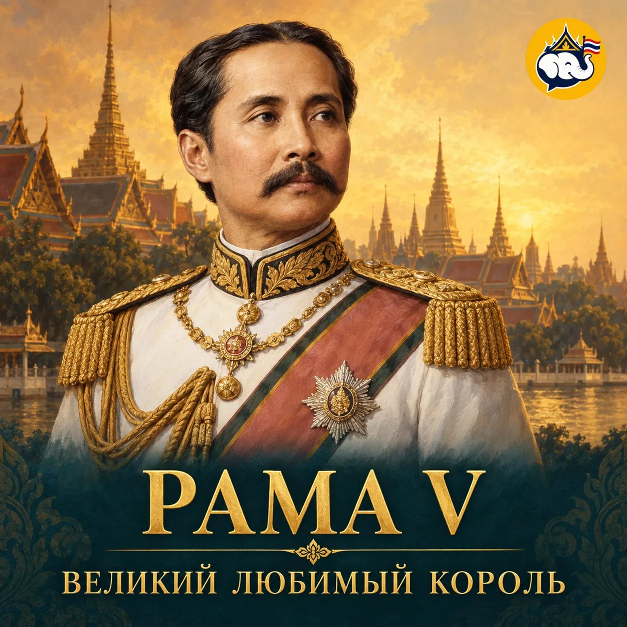 🇹🇭 Рама V — Великий любимый король